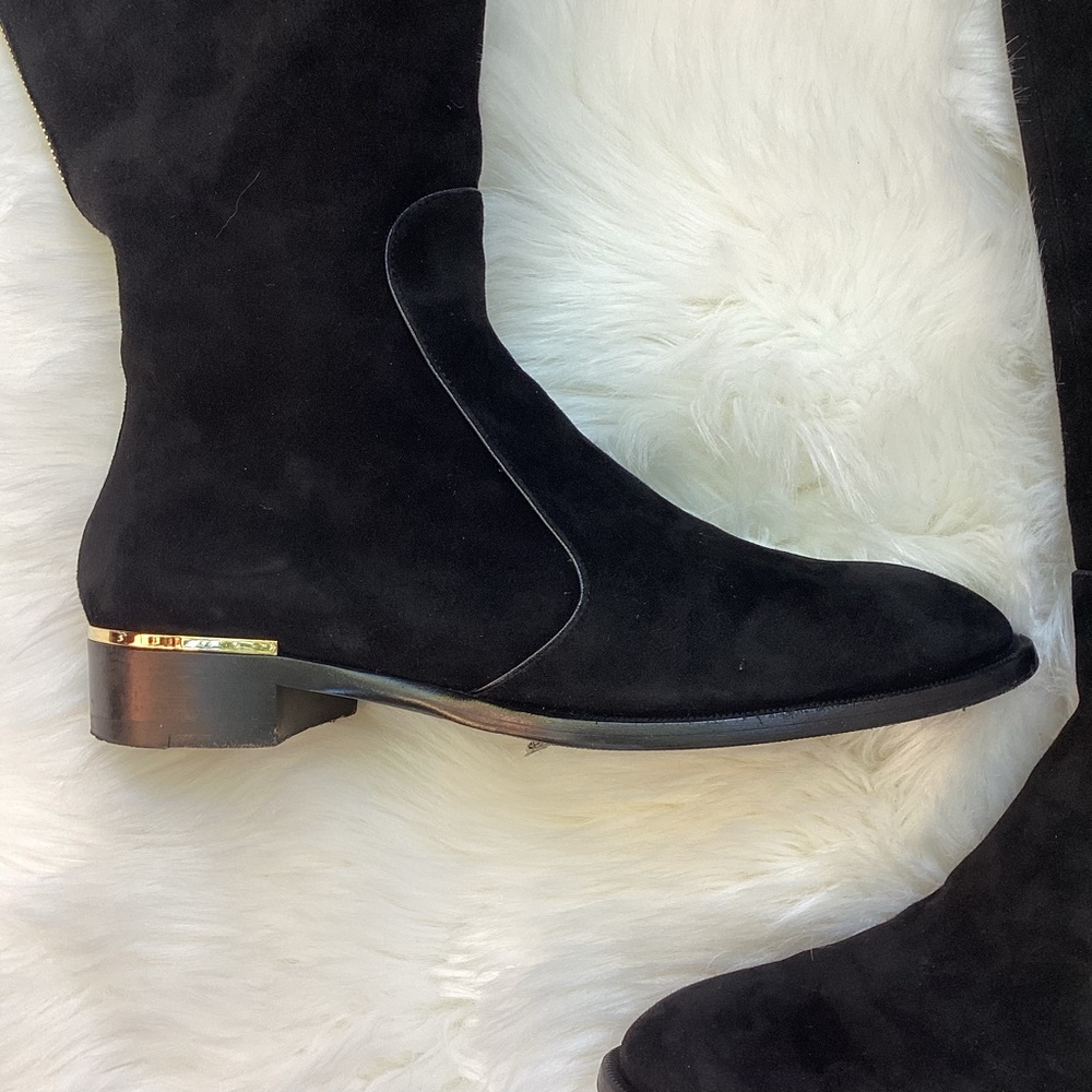 Louis Vuitton Black Over the Knee Boots - Picture 6 of 16
